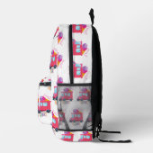 Eisstapler Bedruckter Rucksack (Rechts)