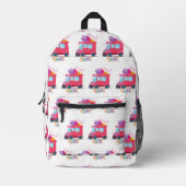 Eisstapler Bedruckter Rucksack (Vorderseite)