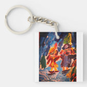 Eisstockspass Schlüsselanhänger (Vorderseite)