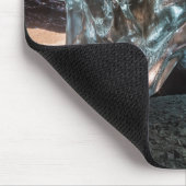 Eisstockwerk in einer Eishöhle Mousepad (Ecke)