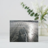 Eisstraße, Voyageurs Nationalpark, MN Postkarte (Stehend Vorderseite)