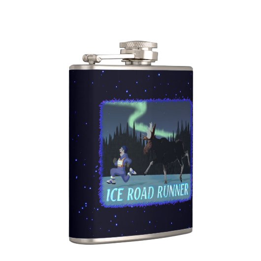 Eisstraßenläufer Flachmann (Rechts)