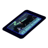 Eisstraßenläufer Magnet (Linke Seite)