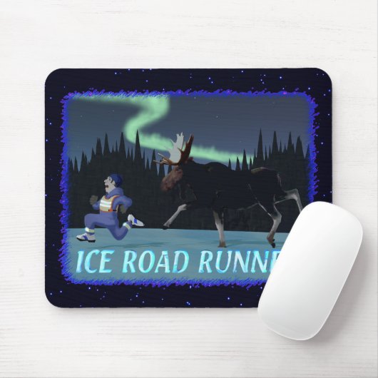 Eisstraßenläufer Mousepad (Mit Mouse)