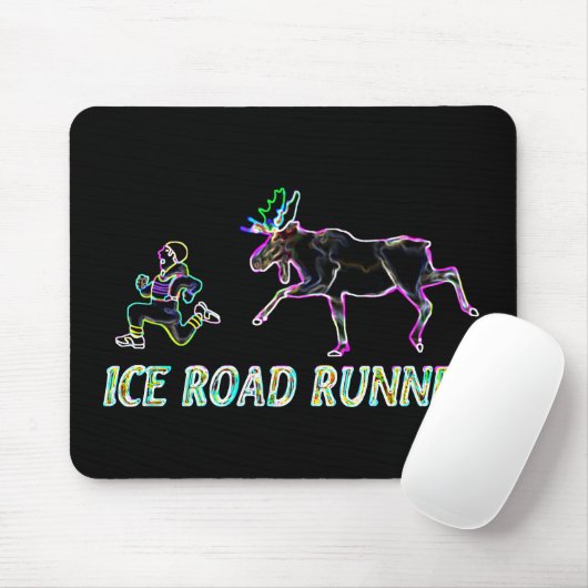 Eisstraßenläufer Mousepad (Mit Mouse)