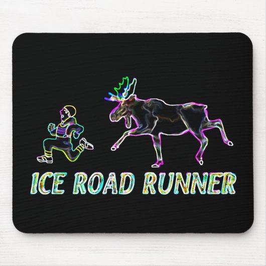 Eisstraßenläufer Mousepad (Vorne)