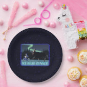 Eisstraßenläufer Pappteller (Party)