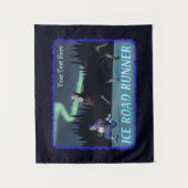 Eisstraßenläufer Wandteppich (Vorderseite)