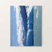 Eisstück vom Gletscher gelöst Puzzle (Vertikal)