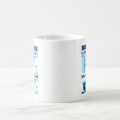 Eistanzen, wenn man auf Dünneis laufen will Kaffeetasse (Mittel)