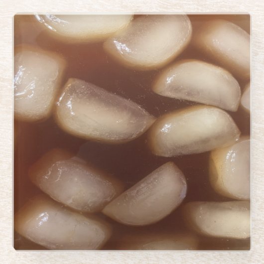 Eistea Glasuntersetzer (Vorderseite)