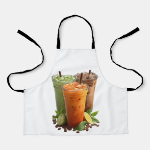 Eistee und Kaffeedrinks Sommerdrinks Schürze