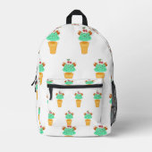 Eistüte Bedruckter Rucksack (Vorderseite)