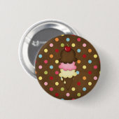 Eistüte Button (Vorne & Hinten)