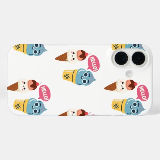 Eistüte Case-Mate iPhone Hülle (Rückseite (Horizontal))