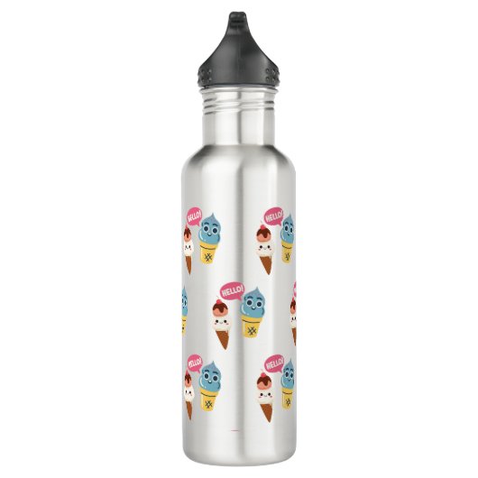 Eistüte Edelstahlflasche (Rechts)