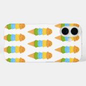 Eistüte farbig Case-Mate iPhone hülle (Rückseite (Horizontal))