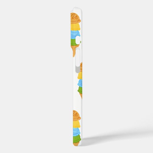 Eistüte farbig Case-Mate iPhone hülle (Rückseite / Links)