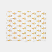 Eistüte Fleecedecke (Vorderseite (Horizontal))