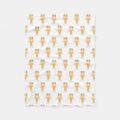 Eistüte Fleecedecke (Vorderseite)