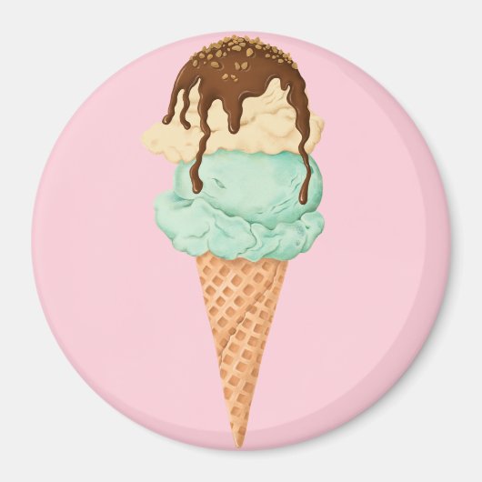 Eistüte Magnet (Vorne)