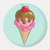 Eistüte Magnet (Vorne)