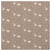 Eistüte-Muster auf Brown Stoff (Muster)