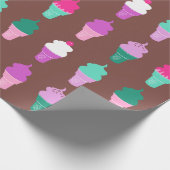 Eistüte-Packpapier Geschenkpapier (Ecke)