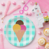 Eistüte Pappteller (Party)