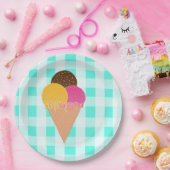 Eistüte Pappteller (Party)