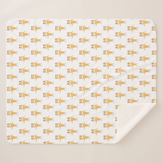 Eistüte Sherpadecke (Vorderseite (Horizontal))