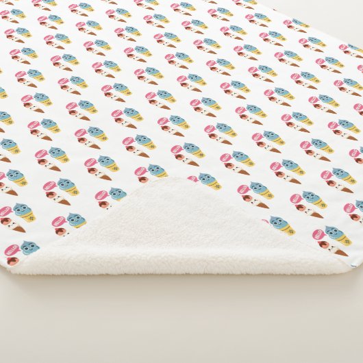 Eistüte Sherpadecke (3/4)