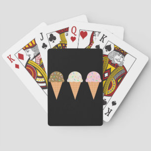 Eistüte-Spielkarten Spielkarten