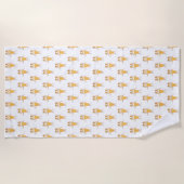 Eistüte Strandtuch (Vorderseite)