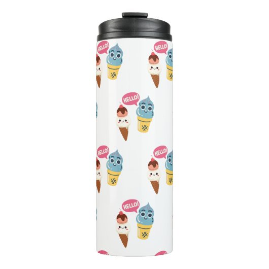 Eistüte Thermosbecher (Vorderseite)