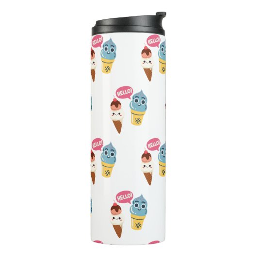 Eistüte Thermosbecher (Nach links gedreht)