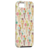 Eistütemuster Case-Mate iPhone Hülle (Rückseite/rechts)