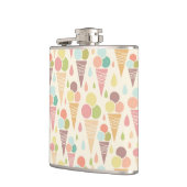 Eistütemuster Flachmann (Links)