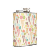 Eistütemuster Flachmann (Rechts)