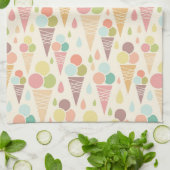 Eistütemuster Küchentuch (Gefaltet)