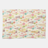 Eistütemuster Küchentuch (Horizontal)