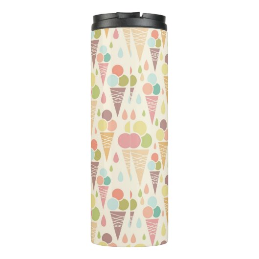 Eistütemuster Thermosbecher (Rückseite)