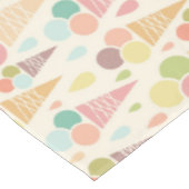 Eistütemuster Tischdecke (Schrägansicht)