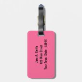 Eistüten Gepäckanhänger (Rückseite vertikal)