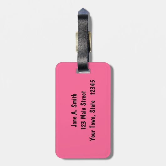 Eistüten Gepäckanhänger (Rückseite vertikal)