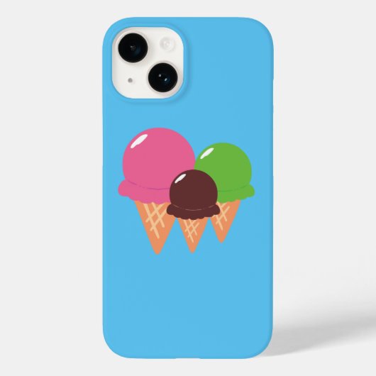 Eistüten iPhone-Hülle Case-Mate iPhone Hülle (Rückseite)