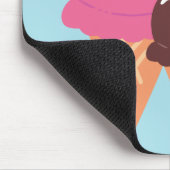Eistüten Mousepad (Ecke)