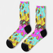 Eistüten und Neapolitaner Socken (Linkes Detail)