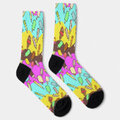 Eistüten und Neapolitaner Socken (Rechts)
