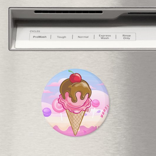 Eistütenmagnet Magnet (In Situ (Geschirrspüler))